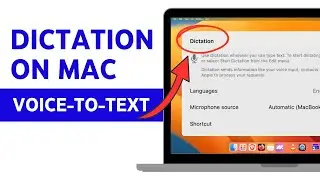 How to Use Dictation Key on Mac? Use Voice to Text, Speech to Text on MacBook, MacOS, Air, Pro