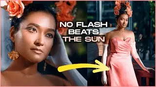 STOP USING FLASH to be BETTER at using just NATURAL LIGHT for PHOTOGRAPHY - 5D MK IV - 85mm 1.4