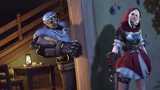 LITTLE RED GOLDEN GUN ASHE & HAMMOND GOLDEN GUN SHOWCASE! (overwatch anniversary 2020)