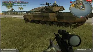 Battlefield 2 Multiplayer #8 Conquest In Wake Island -  Chinese Recon With QBU-88 & TYPE 98