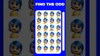 HOW GOOD ARE YOUR EYES 😭 || Part 302 || Find The Odd Emoji Out | INSIDE OUT 2 #emoji  #insideout2