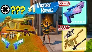 *MYTHIC* Midas' Gilded Eye Drum Gun + Hop Rock Dualies *RELOAD* Gameplay (Fortnite Chapter 6 K & M)