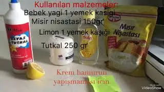 Evde Porselen Hamuru Yapımı 10 dk da hazır