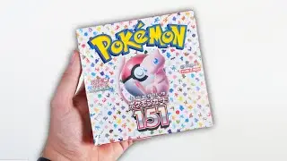 Pokemon 151 Japanese Booster Box Unboxing