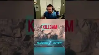 INSANE BUNNY HOP KILLCAM IN WARZONE #shorts