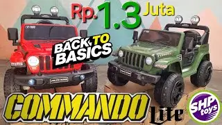Commando Lite SHP VOLTA 5088 Komando Mainan Anak Mobil Aki JEEP Electric Kids Car Toys
