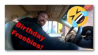 Getting Free Stuff for my birthday (2019) #StoryVlog