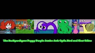 The Backyardigans Poppy Purple Jumbo Josh Opila Bird and Slow Seline Intro