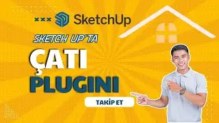 Sketch Up'ta Çatı Yapmak #sketchup