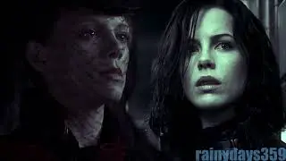 Mina/Selene - Teeth (FEMSLASH CROSSOVER)