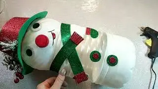 Поделка Снеговик своими руками 