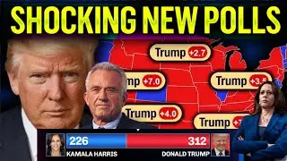 Kamala vs Trump New 2024 Election Map Prediction After RFK Jr ENDORSES TRUMP & DROPS OUT!