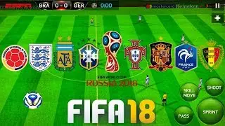 УСТАНОВКА FIFA 18 MOD FIFA 14 ANDROID OFFLINE / WORLD CUP RUSSIA