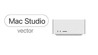 Mac Studio Vector Design in Illustrator CC