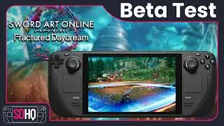 Sword Art Online Fractured Daydream's Steam Deck Performance Is Looking Good - Beta Test Impressions