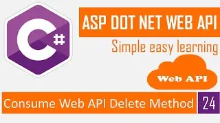 Consume Web API Delete Method in ASP NET MVC | Calling Web API | Rest API Bangla Tutorial