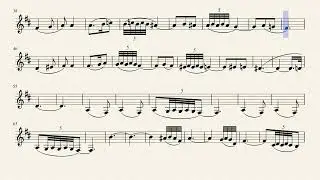 Tchaikovsky - The Nutcracker - Arabian Dance for Clarinet