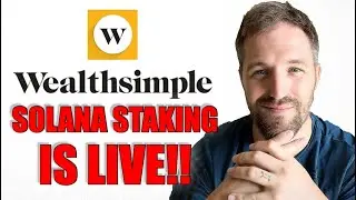 YOU CAN NOW STAKE SOLANA WITH WEALTHSIMPLE - Also News About My New Book Keepers Of The Lighthouse!!