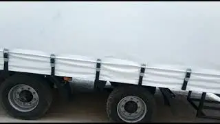 Тентованный тандем прицеп для Газона Некст 8490Т1
