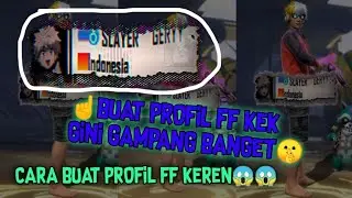 PRESET PROFIL FF KEREN + TUTORIAL CARA PASANG PROFIL FF NYA😼