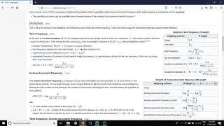 Python TF-IDF (NLP) (Part 2) Normalized Term Frequency
