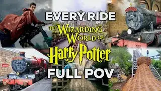 EVERY RIDE at the Wizarding World of Harry Potter | Universal Studios Orlando