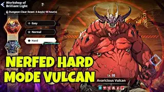 Solo Leveling Arise : Nerfed Hard Mode Vulcan One Shot Clear 🤣 Less Rewards 😅