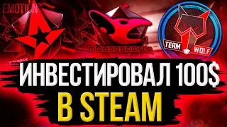 Инвестировал 100$ в STEAM. Инвестиции стим 2021!
