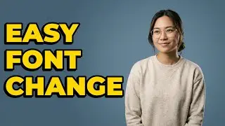 How Do I Change Font For Premiere Pro Titles?