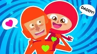 BABY'S FIRST WORDS | Nursery Rhymes | Green Family Kids Songs