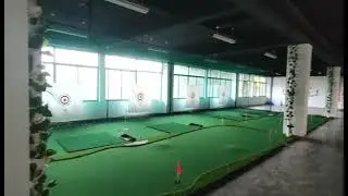 Simulator golf driving range built by PGM Golf