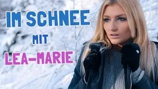 Schnee Fotoshooting mit Lea - Foto-Loni