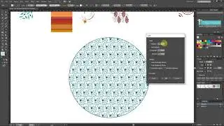 Illustrator Dersleri 33 - Pattern Desen Oluşturma