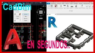 Cimentaciones De AutoCAD a Revit (CadBim Plus 2024)