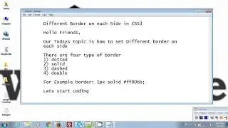 Various Border in CSS3