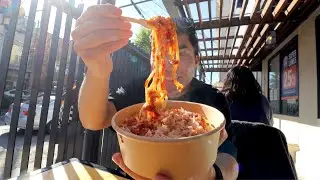 Probando PASTAS AL PASO, en Viña del Mar
