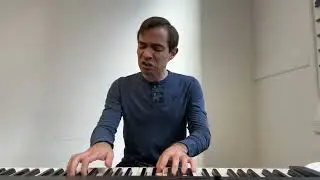 Walking in the Rain on Piano