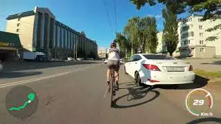 Погоня по дороге с работы