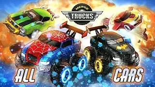 Merge Truck: Monster Truck 🚛 All Cars