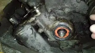 How to quickly and easily replace a crankshaft seal. Lifehack (replacement without disassembling ...
