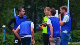 Футбольный матч между вожатскими отрядами 