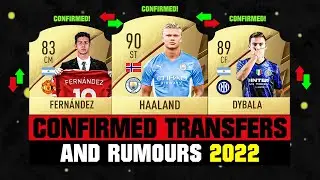 FIFA 22 | NEW CONFIRMED TRANSFERS & RUMOURS! 🤪🔥 ft. Haaland, Dybala, Enzo Fernandez... etc