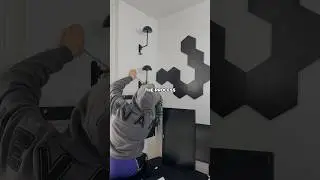 🎨 With NANOLEAF looks every setup beautiful. #gamingdesk #pcsetup #gamingspace #nanoleaf