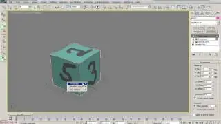 Модификатор UVW Xform. Modifier UVW XForm. Wire Parameters.