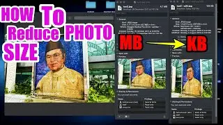 Cara Kecilkan Size Photo (MB to KB)