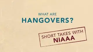Short Takes With NIAAA: What Are Hangovers?