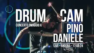 Drum Cam - Neapolitan Blues, Omaggio a Pino Daniele - Live Andora (SV) 17.08.24