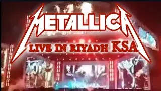 METALLICA LIVE RIYADH KSA