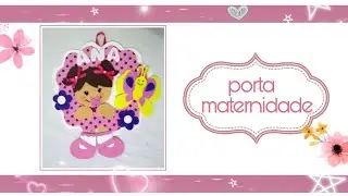 Guirlanda porta maternidade