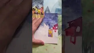 Сказочный город акварелью!